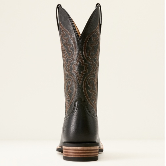 Ariat Men's Black Carbon Ricochet Cowboy Boots - Picture 4 of 10